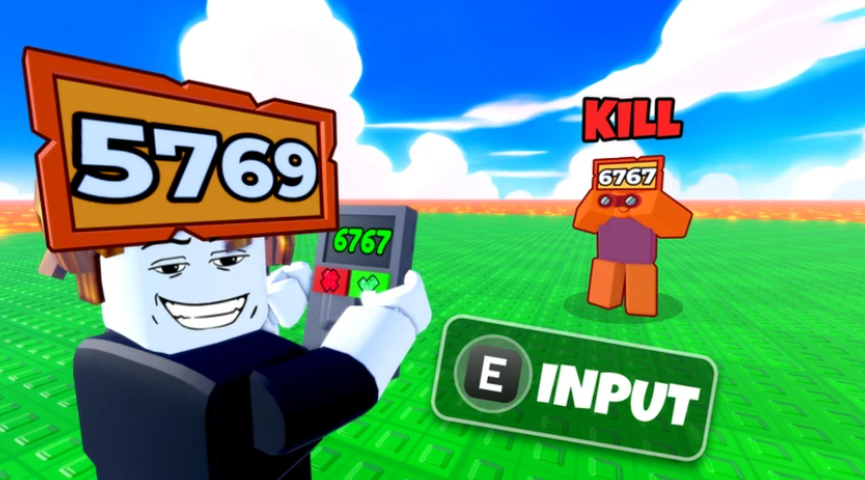 Type to Kill game thumbnail showing number-based combat and an input prompt